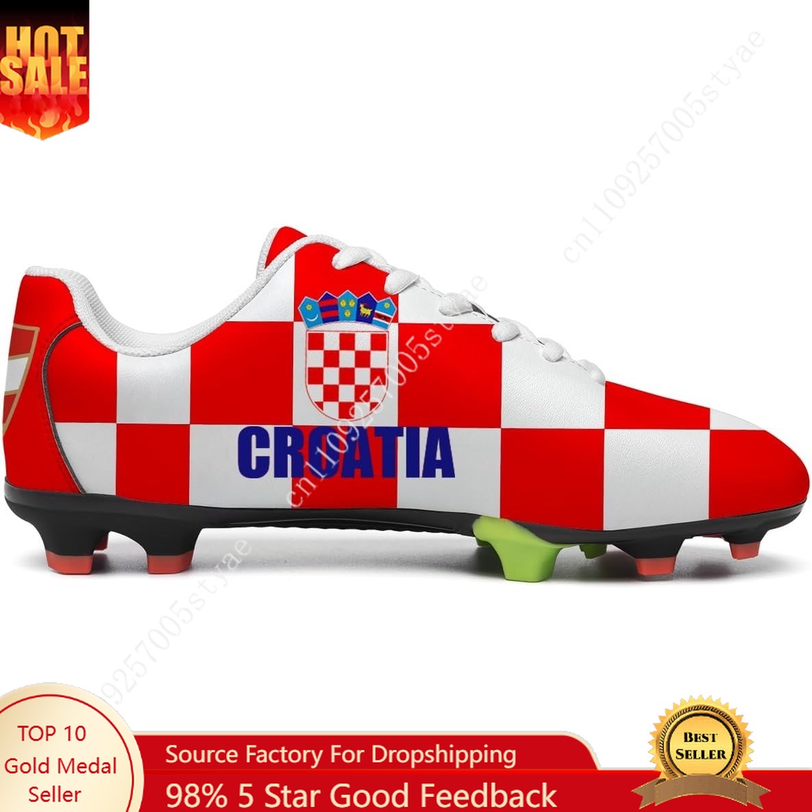 Sneaker Career - Sepatu Sepak Bola Bendera Kroasia Pria