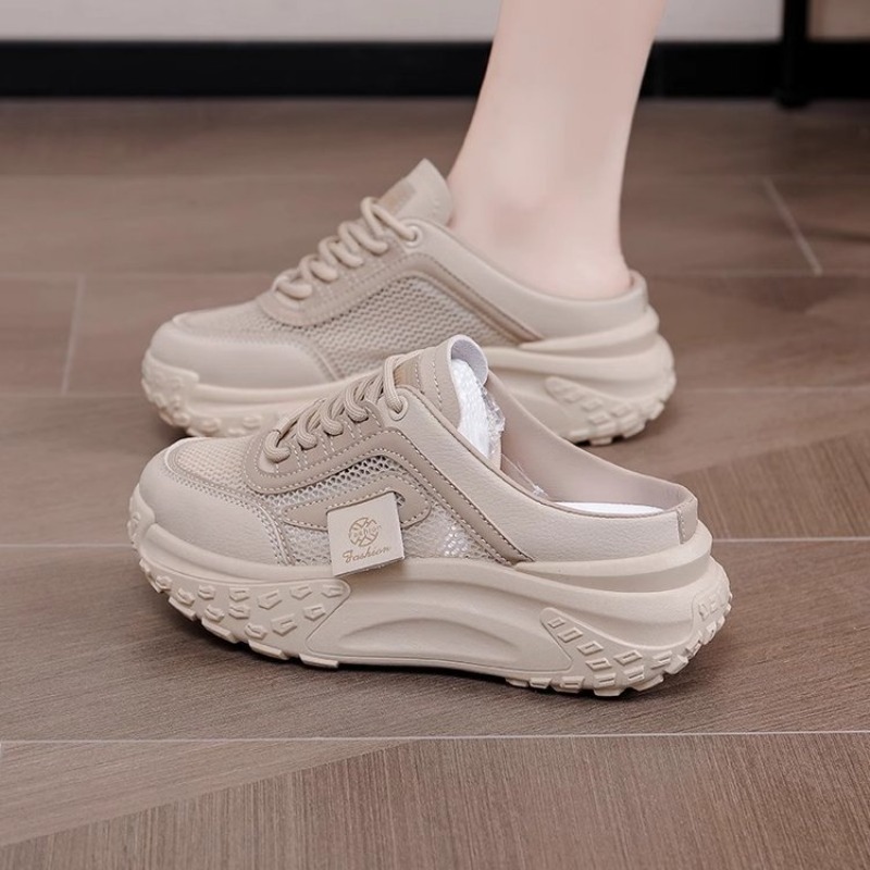 Sneaker Career - Sepatu Sneakers Wanita Tanpa Tali Belakang