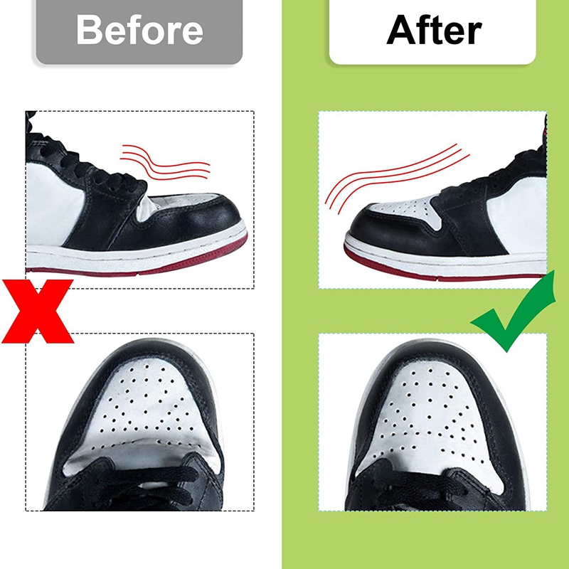 2 buah sepatu pelindung lipata - Sneaker Care Crease Protector ulasan dan harga