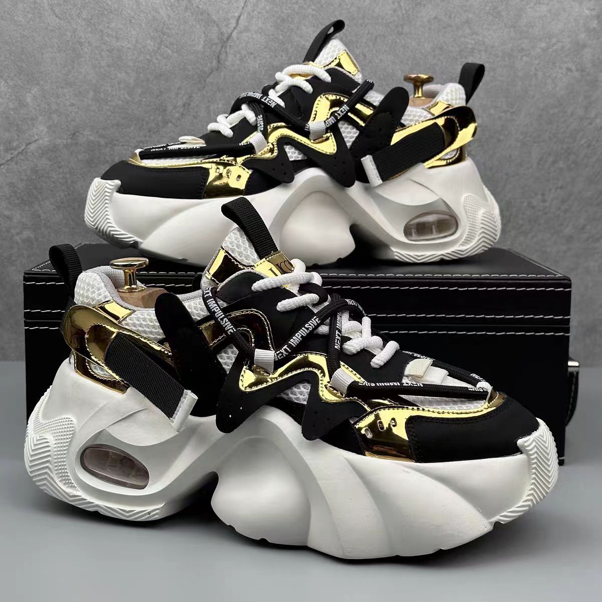 Sepatu Pria Kasual Model Dad S - Sneaker Career ulasan dan harga
